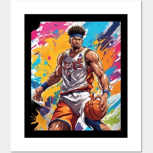baskeball league Posters and Art